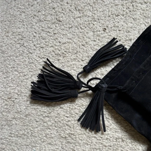 Saint Laurent Meurice tassel suede boots - Picture 12 of 14